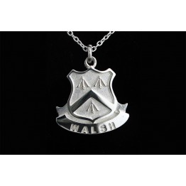 Family Coat of Arms Shield Pendant 