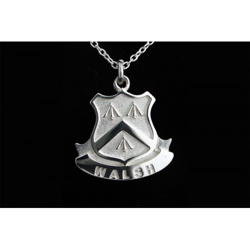 Family Coat of Arms Shield Pendant 